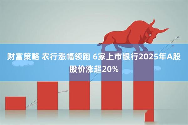 财富策略 农行涨幅领跑 6家上市银行2025年A股股价涨超20%